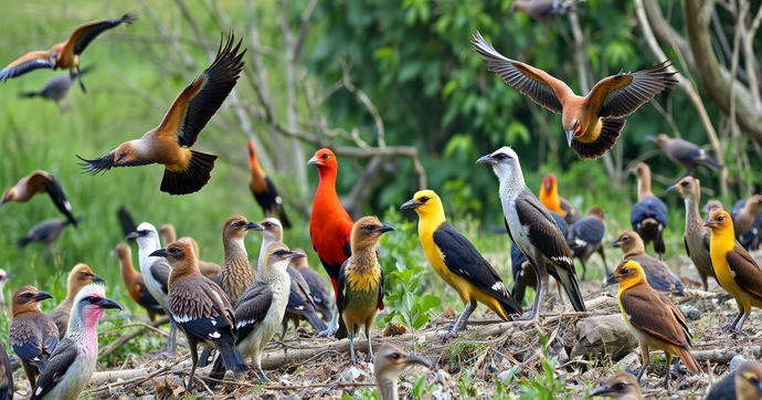 Sexagem de Aves Silvestres: Aprenda a Identificar Gêneros