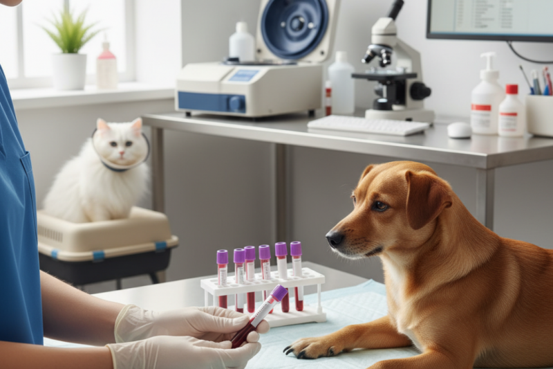 Importância do Exame de Sangue para a Saúde Animal